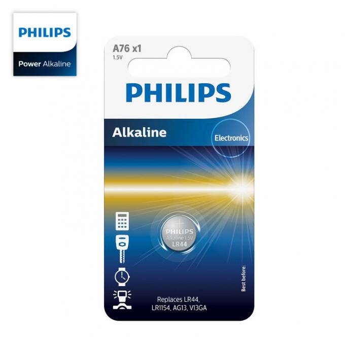 PHILIPS Button Battery Alkaline Minicells für Alltagsgebrauch