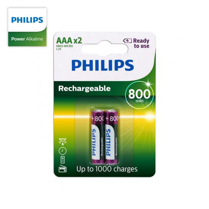 Philips-Fabrik Großhandels-1.2v Aaa 800mah Akku Ni Mh