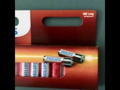 Babyspielzeug PHILIPS 2 AAA-Alkalibatterien 9 V LR03P2B ROHS-geprüft