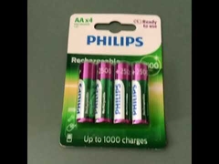 Spielzeugauto, wiederaufladbare Philips AA-Batterien, NIMH, 2500 mAh, MSDS-geprüft