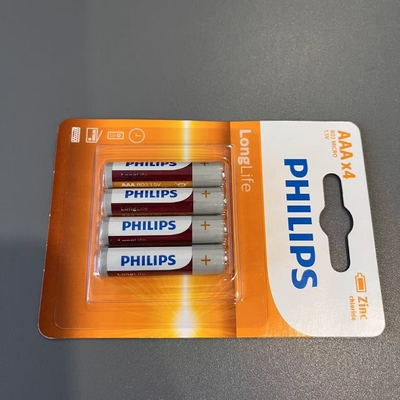 Long Life 2 AAA Zinc Carbon Battery 1170mAh Blister Pack